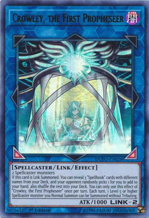 Crowley, the First Propheseer [DUPO-EN028] Ultra Rare - POKÉ JEUX
