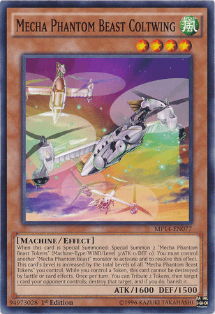 Mecha Phantom Beast Coltwing [MP14-EN077] Common - POKÉ JEUX