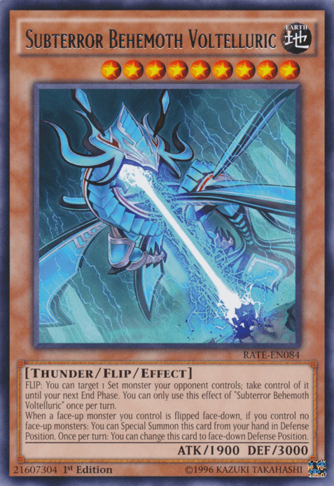 Subterror Behemoth Voltelluric [RATE-EN084] Rare - POKÉ JEUX