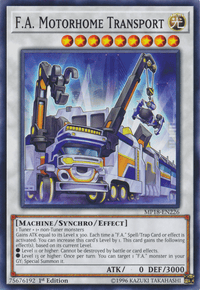 F.A. Motorhome Transport [MP18-EN226] Common - POKÉ JEUX