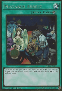 Mistaken Arrest [PGL3-EN089] Gold Rare - POKÉ JEUX