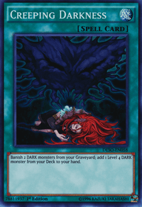 Creeping Darkness [DESO-EN058] Super Rare - POKÉ JEUX
