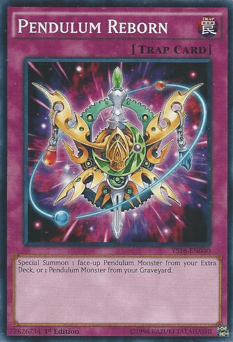 Pendulum Reborn [YS16-EN040] Common - POKÉ JEUX