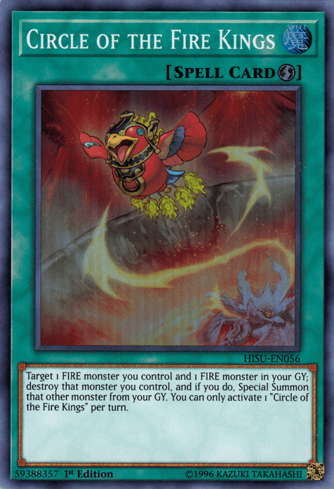 Circle of the Fire Kings [HISU-EN056] Super Rare - POKÉ JEUX