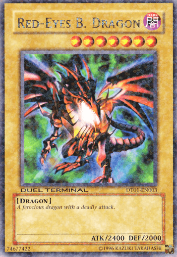 Red-Eyes B. Dragon [DT01-EN003] Rare - POKÉ JEUX