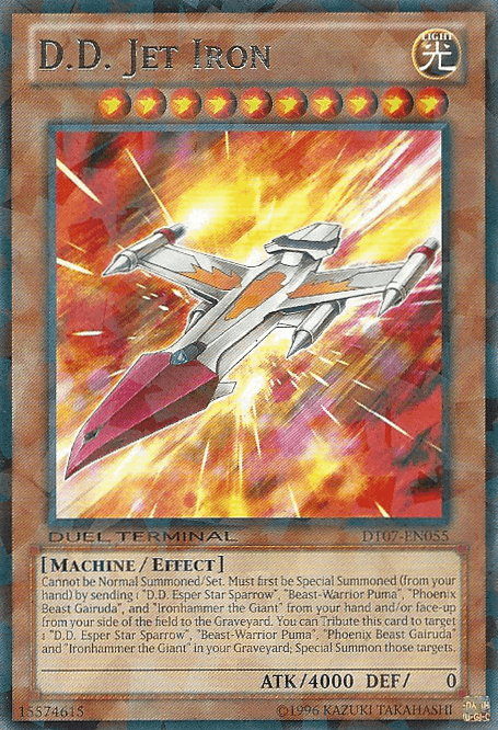 D.D. Jet Iron [DT07-EN055] Rare - POKÉ JEUX