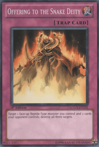 Offering to the Snake Deity [LCGX-EN221] Common - POKÉ JEUX