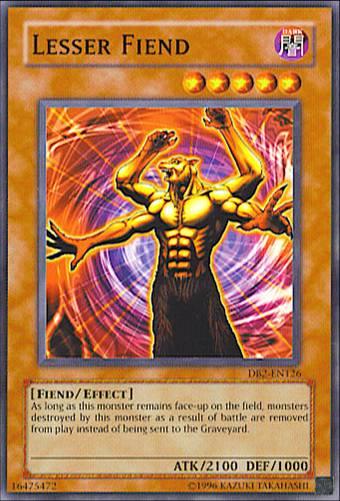 Lesser Fiend [DB2-EN126] Common - POKÉ JEUX