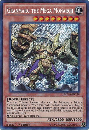 Granmarg the Mega Monarch [MP14-EN158] Secret Rare - POKÉ JEUX
