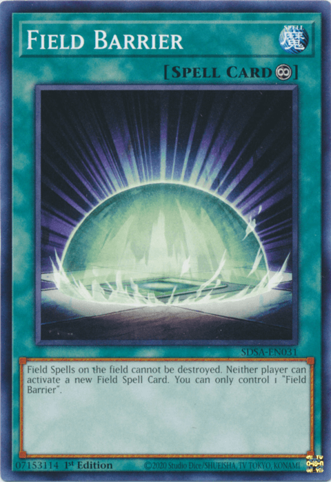 Field Barrier [SDSA-EN031] Common - POKÉ JEUX