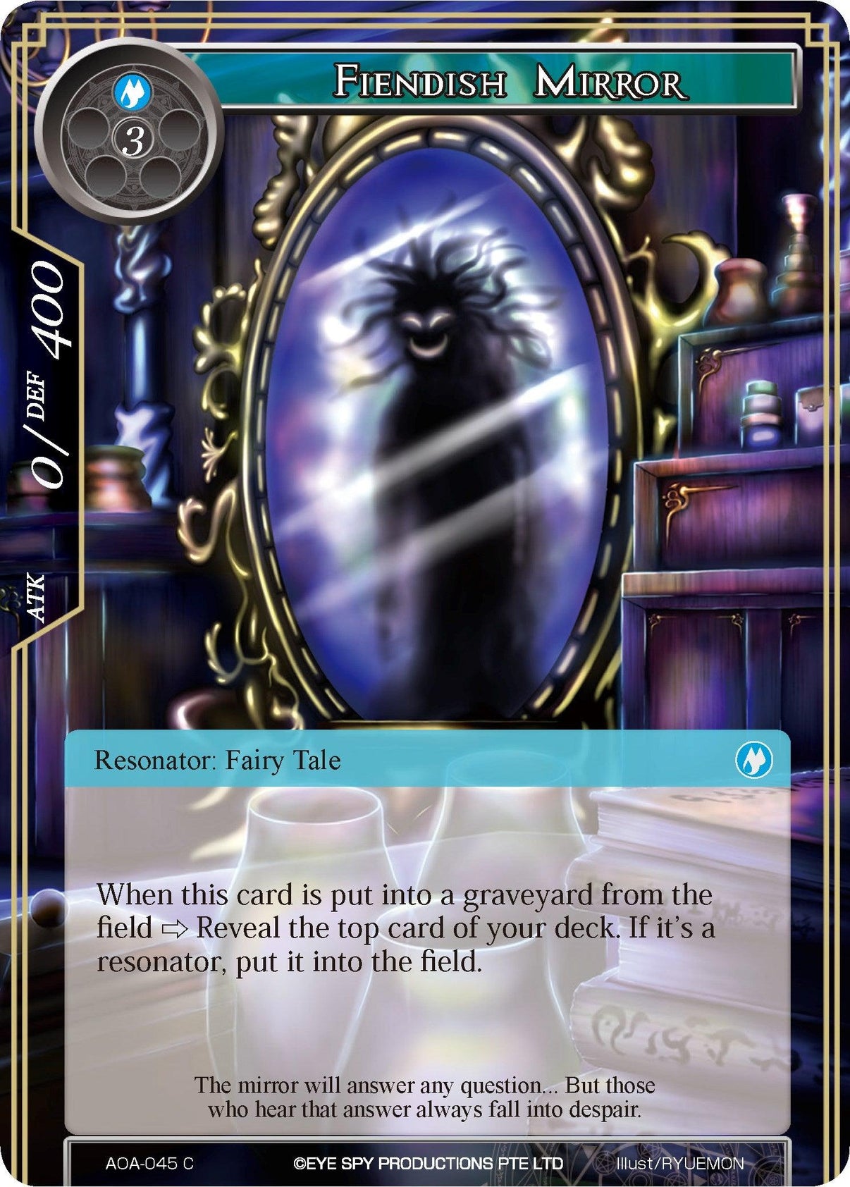 Fiendish Mirror (AOA-045) [Awakening of the Ancients] - POKÉ JEUX