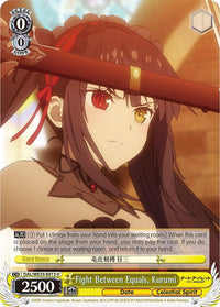 Fight Between Equals, Kurumi (DAL/WE33-E013 U) (Parallel Foil) [Date A Bullet] - POKÉ JEUX