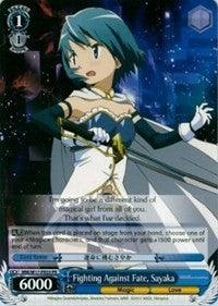 Fighting Against Fate, Sayaka (MM/W17-PE03 PR) (Promo) [Puella Magi Madoka Magica] - POKÉ JEUX