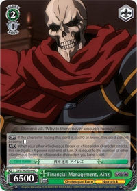 Financial Management, Ainz (OVL/S62-E044 C) [Nazarick: Tomb of the Undead] - POKÉ JEUX