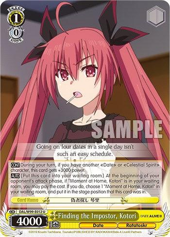 Finding the Impostor, Kotori [Date A Live Vol.2] - POKÉ JEUX