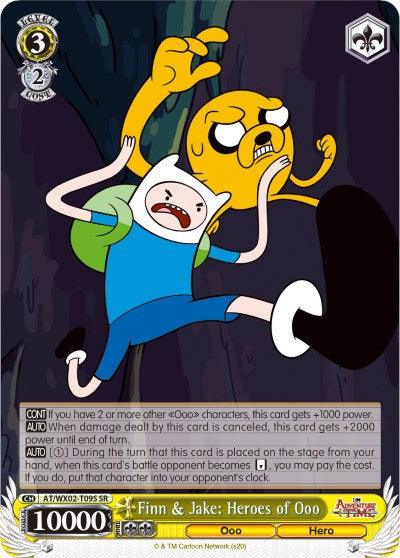 Finn & Jake: Heroes of Ooo (AT/WX02-T09S SR) [Adventure Time] - POKÉ JEUX