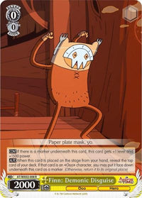Finn: Demonic Disguise (AT/WX02-008 R) [Adventure Time] - POKÉ JEUX