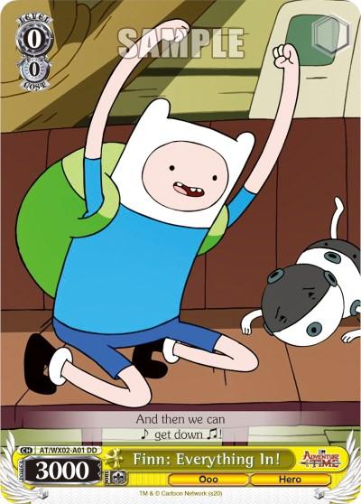 Finn: Everything In! (AT/WX02-A01) (Promo) [Adventure Time] - POKÉ JEUX