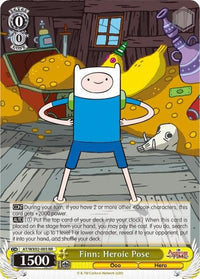 Finn: Heroic Pose (AT/WX02-003 RR) [Adventure Time] - POKÉ JEUX