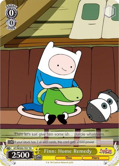 Finn: Home Remedy (AT/WX02-T01 TD) [Adventure Time] - POKÉ JEUX