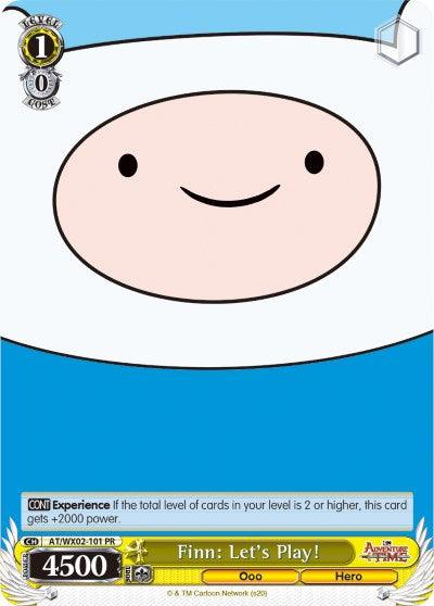 Finn: Let's Play! (AT/WX02-101 PR) [Adventure Time] - POKÉ JEUX