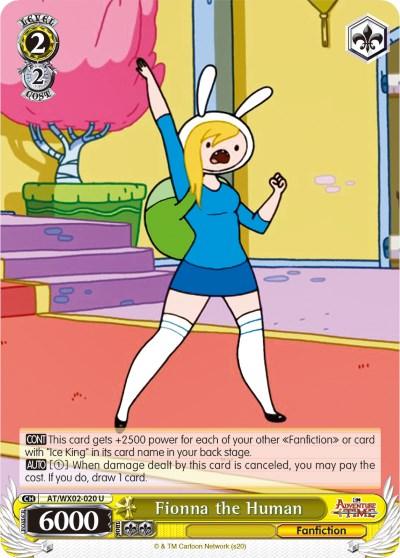 Fionna the Human (AT/WX02-020 U) [Adventure Time] - POKÉ JEUX