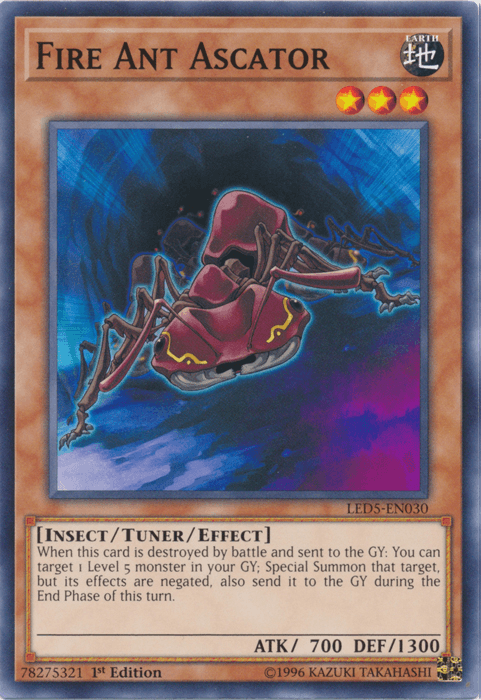 Fire Ant Ascator [LED5-EN030] Common - POKÉ JEUX