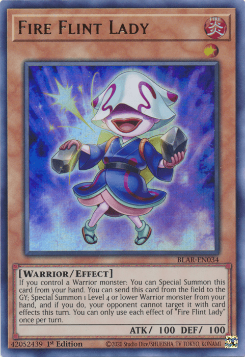 Fire Flint Lady [BLAR-EN034] Ultra Rare - POKÉ JEUX