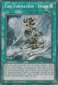 Fire Formation - Ingen [FIGA-EN020] Secret Rare - POKÉ JEUX