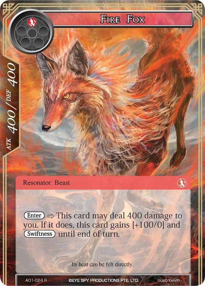 Fire Fox (AO1-024) [Alice Origin] - POKÉ JEUX