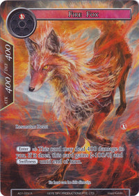 Fire Fox (Full Art) (AO1-024) [Alice Origin] - POKÉ JEUX