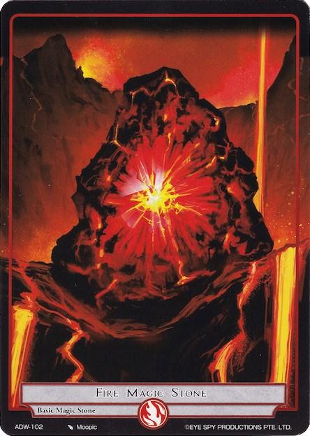 Fire Magic Stone (ADW-102) [Assault into the Demonic World] - POKÉ JEUX