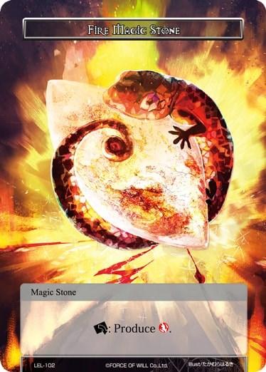 Fire Magic Stone (LEL-102) [Legacy Lost] - POKÉ JEUX