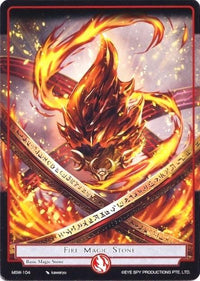 Fire Magic Stone (MSW-104) [The Magic Stone War - Zero] - POKÉ JEUX