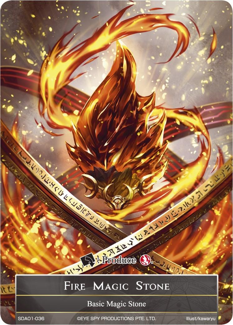 Fire Magic Stone (SDAO1-036) [Alice Origin Starter Deck] - POKÉ JEUX