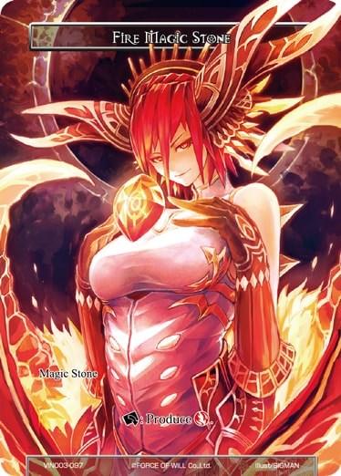 Fire Magic Stone (VIN003-097) [Vingolf 3: Ruler All Stars] - POKÉ JEUX