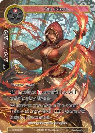 Fire Wizard (VIN003-024) [Vingolf 3: Ruler All Stars] - POKÉ JEUX