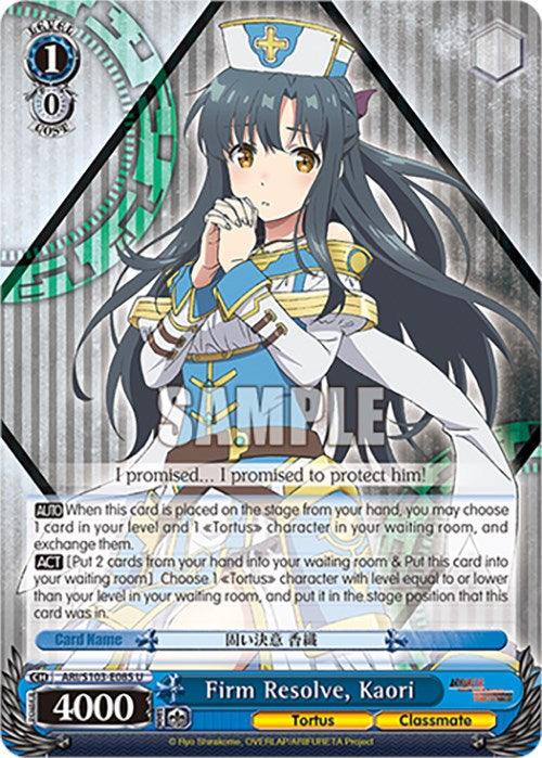 Firm Resolve, Kaori (ARI/S103-E085 U) [Arifureta: From Commonplace to World's Strongest] - POKÉ JEUX