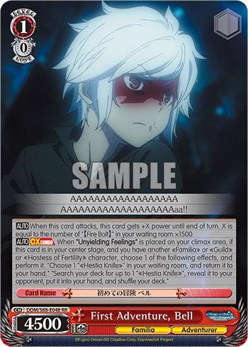 First Adventure, Bell (DDM/S88-E048 RR) [Is it Wrong to Try to Pick Up Girls in a Dungeon?] - POKÉ JEUX