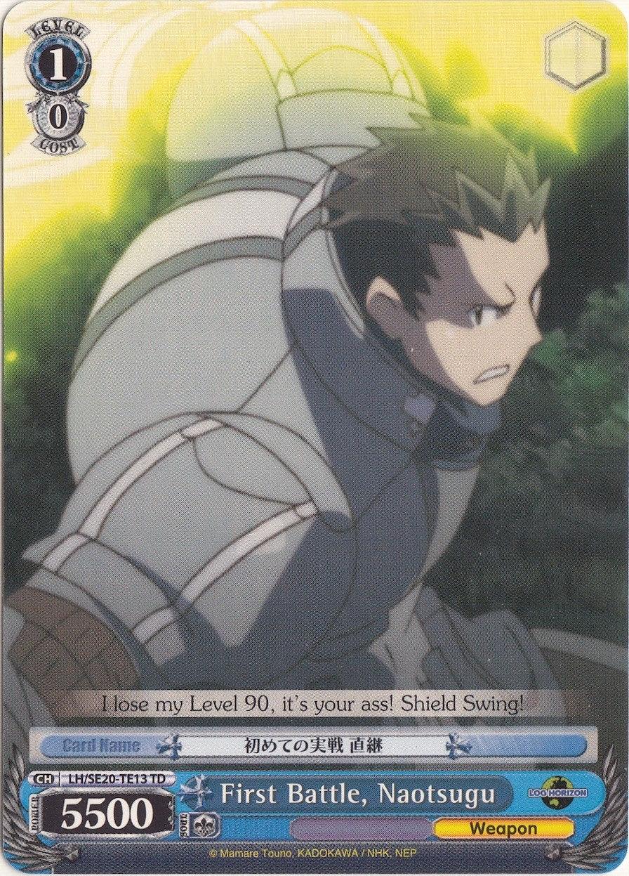 First Battle, Naotsugu (LH/SE20-TE13 TD) [LOG HORIZON] - POKÉ JEUX