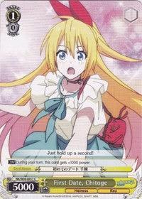 First Date, Chitoge (NK/W30-E017 C) [NISEKOI -False Love-] - POKÉ JEUX
