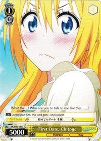 First Date, Chitoge (NK/W30-TE03 TD) [NISEKOI -False Love-] - POKÉ JEUX