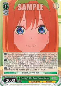 First Day's After Party, Yotsuba Nakano (5HY/W101-E042S SR) [The Quintessential Quintuplets Movie] - POKÉ JEUX