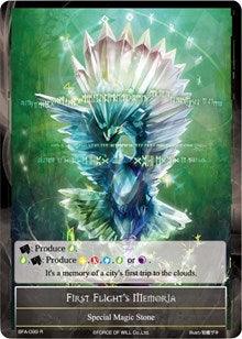 First Flight's Memoria (BFA-099) [Battle for Attoractia] - POKÉ JEUX