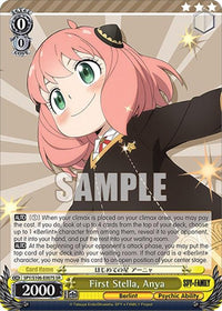 First Stella, Anya (SPY/S106-E007S SR) [SPY x FAMILY] - POKÉ JEUX
