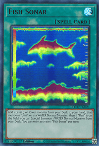 Fish Sonar [LED9-EN020] Ultra Rare - POKÉ JEUX