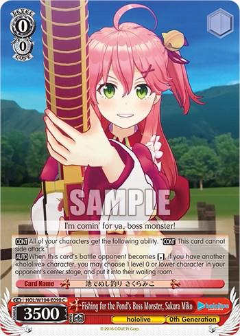 Fishing for the Pond's Boss Monster, Sakura Miko [hololive production Vol. 2] - POKÉ JEUX