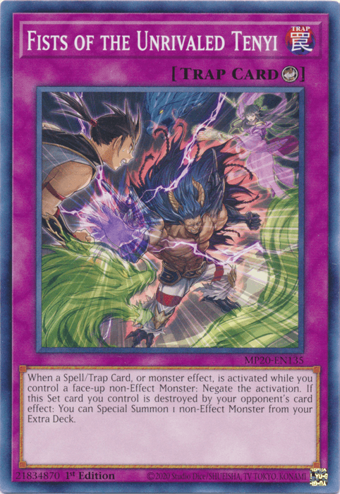Fists of the Unrivaled Tenyi [MP20-EN135] Common - POKÉ JEUX