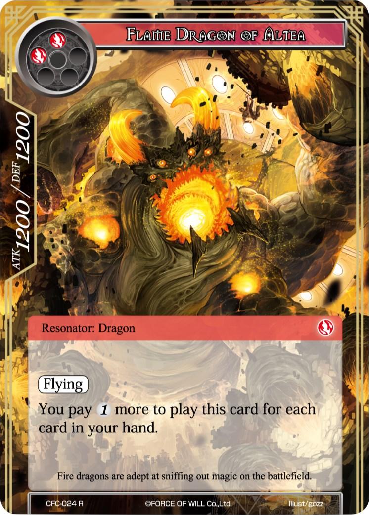 Flame Dragon of Altea (CFC-024) [Curse of the Frozen Casket] - POKÉ JEUX