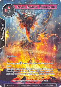 Flame Dragon Summoning (Full Art) (AOA-024) [Awakening of the Ancients] - POKÉ JEUX